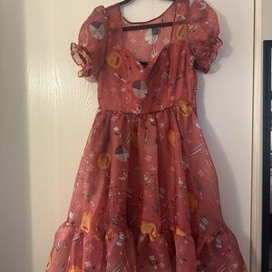 Hot Topic’s Howl’s Moving Castle Pink Party Dress
